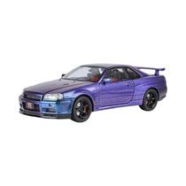 Modelo De Carro Modificado Skyline GTR R34 Em Escala 1:18 Com Som E Luz, Brinquedo Infantil