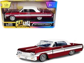 Modelo de carro Motormax 1964 Chevy Impala Lowrider 1/24
