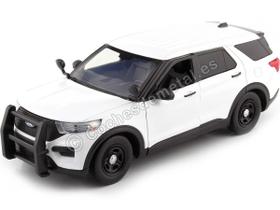 Modelo de carro Motormax 2022 Police Interceptor 1/24