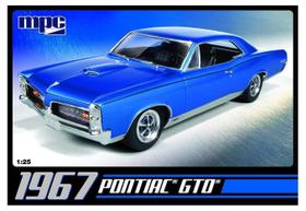 Modelo de carro MPC 1967 Pontiac GTO 1/25 Scale Skill Level 2 Modelo de carro MPC 1967 Pontiac GTO 1/25 Scale Skill Level 2