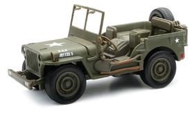 Modelo de carro NewRay Jeep Willys U.S.A. Army Green 1/32