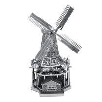 Modelo de construção de quebra-cabeça de metal 3D para adultos e crianças