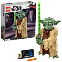 Modelo de construção LEGO Star Wars Yoda 75255 com sabre de luz