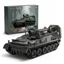 Modelo de construção: tanque militar Nifeliz 2S4 com 1.438 unidades para adultos Modelo de construção: tanque militar Nifeliz 2S4 com 1.438 unidades para adultos