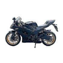 Modelo de fundição sob pressão Kawasaki ZX 10R em escala 1:12 colecionável Modelo de fundição sob pressão Kawasaki ZX 10R em escala 1:12 colecionável