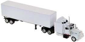Modelo de fundição sob pressão NewRay Kenworth W900 branco liso não marcado 1/43
