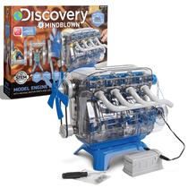 Modelo de kit de construção de motor Discovery MINDBLOWN de 4 cilindros