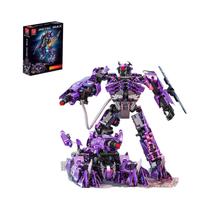 Modelo De Mecha Transformável 2-em-1, 1058 Peças, Blocos De Montagem DIY, Brinquedo De Montagem