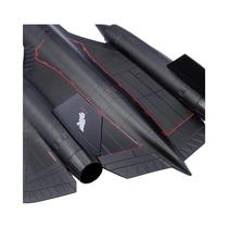 Modelo De Metal Em Escala 1/72 Do Avião SR71 Blackbird Com Base, Decoração Para Casa, Presente