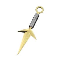 Modelo De Metal Rotativo Naruto Namikaze, Figurinha De Ninja Kunai Do Deus Do Trovão Voador,