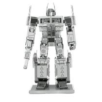 Modelo de montagem DIY de robô de quebra-cabeça de metal 3D para adultos e crianças