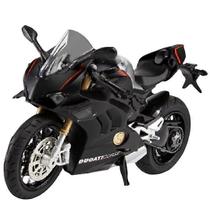 Modelo de motocicleta de corrida de simulação de brinquedo para crianças de 3 a 12 anos