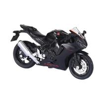 Modelo De Motocicleta Em Escala 1:18 GSX1000 CBR 1000RR R1 Hayabusa Em Liga De Metal Brinquedo