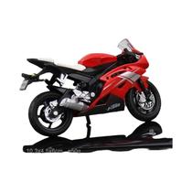 Modelo De Motocicleta Em Escala 1/18 GSX1000 CBR1000RR R1 Hayabusa Yamaha, Miniatura De Brinquedo