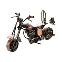 Modelo De Motocicleta Harley Em Ferro Fundido Vintage, Decoração Retro Para Casa, Escultura De
