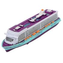 Modelo de navio de cruzeiro Alloy Oversized Diecast com som de 20 cm Modelo de navio de cruzeiro Alloy Oversized Diecast com som de 20 cm