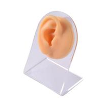 Modelo De Orelha E Nariz De Silicone Reutilizável Para Prática Profissional De Piercing, Exibição De