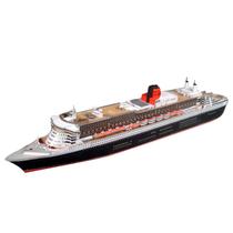 Modelo de papel: navio de guerra MOOKEENONE Queen Mary II Cruise Liner Modelo de papel: navio de guerra MOOKEENONE Queen Mary II Cruise Liner