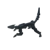 Modelo de PVC impresso em 3D do boneco de ação Robot Dog Lucky T13