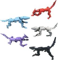 Modelo de PVC impresso em 3D do boneco de ação Robot Dog Lucky T13