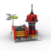 Modelo de quebra-cabeça Sayotoo Planet Express 389 unidades