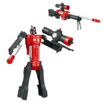 Modelo de revólver deformado DIY Robot Pocket Mini Toy 98k P