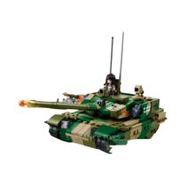 Modelo De Tanque De Combate MBT 391 Peças Sluban Conjunto De Blocos De Montar DIY Brinquedo