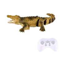 Modelo De Tubarão Jacaré RC À Prova d'Água, Brinquedo De Simulação De Crocodilo Com Controle Remoto