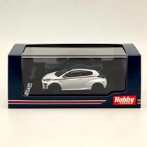 Modelo Diecast Car Hobby Japan 1:64 GR-Four Yaris RZ White