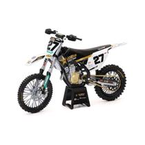 Modelo Diecast NewRay Motocicleta Husqvarna FC450 Escala 1:12 Modelo Diecast NewRay Motocicleta Husqvarna FC450 Escala 1:12