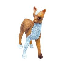 Modelo Lhama Selvagem Galopando Cor Sólida Estática Mesa De Areia Animal