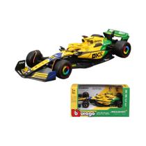 Modelo Miniatura De Carro RC Bburago F1 Mclaren MCL38 Em Liga, Brinquedo De Corrida Do Grande Prêmio