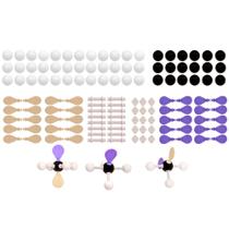 Modelo Molecular E Orbital Vsepr + P&Pi Com 172 Peças Modelo Molecular E Orbital Vsepr + P&Pi Com 172 Peças