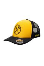 Modelo n 09 - Trucker Amarelo com Preto