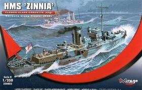 Modelo: Navio Dragon Models, EUA, HMS Zinnia Flower-Class 1/350