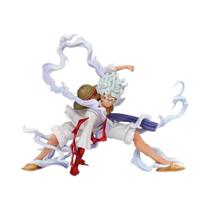 Modelo PVC Do Deus Sol Nika Luffy Em Posição De Agachamento, Decoração De Personagem De Anime One