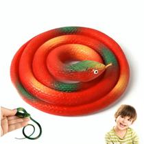 Modelo Realista de Serpente de Borracha Cascavel