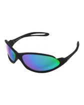 Modelo Spy 39 - Open Preto Fosco - Lentes: Hdx Roxa/Verde