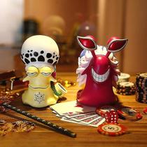 Modelos colecionáveis de brinquedos Anime One Piece Zoro Luffy Ace Law Doflamingo Den D 11 cm Modelos colecionáveis de brinquedos Anime One Piece Zoro Luffy Ace Law Doflamingo Den D 11 cm