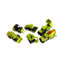 Modelos De Carros De Engenharia Em Liga Metálica Verde Amarelo, 6 Peças, Brinquedos De Escavadora, Modelos De Carros De Engenharia Em Liga Metálica Verde Amarelo, 6 Peças, Brinquedos De Escavadora,