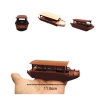 Modelos Decorativos Arquitetônicos Impressos Em 3D Estilo Chinês: Barcos, Pontes, Pavilhões E