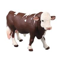Modelos Educacionais De Animais De Fazenda: Figuras De Ação De Touro, Vaca Leiteira E Aves Para