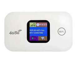 Modem 4G/5G Portátil Com Wifi Velocidade Até 300/Mbps