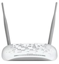 Modem ADSL2+ e Roteador Wireless TP-Link TD-W8961N - 300Mbps - 2 Antenas de 5dBi Modem ADSL2+ e Roteador Wireless TP-Link TD-W8961N - 300Mbps - 2 Antenas de 5dBi