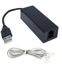 Modem Externo USB Anteam 56K para Fax e Dados Dial-Up Modem Externo USB Anteam 56K para Fax e Dados Dial-Up
