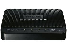 Modem Roteador TP-Link TD-8816 100Mbps - 2 Portas Modem Roteador TP-Link TD-8816 100Mbps - 2 Portas
