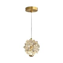 Moderna LED Cristal Imitação Cabeceira Luminária Pendente Para Restaurante Sala De Jantar Quarto