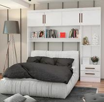 Modulado 4 Portas 2 Gavetas Branco - Carioca Móveis Modulado 4 Portas 2 Gavetas Branco - Carioca Móveis