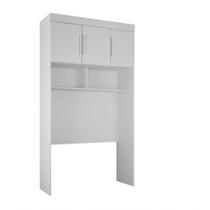 Modulado Aero Solteiro 3 Portas Orion - Leifer Móveis Branco