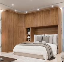 Modulado Casal 8 Portas 100%MDF Cumaru - Novo Horizonte Modulado Casal 8 Portas 100%MDF Cumaru - Novo Horizonte